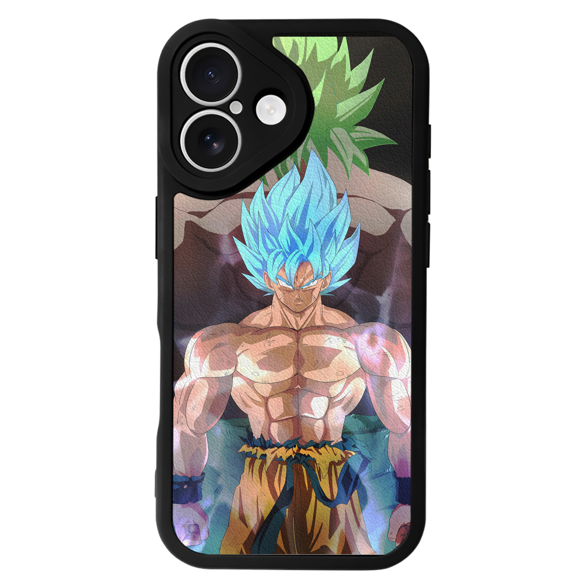（画像用） ドラゴンボール DRAGON BALL 【iPhone 16シリーズ対応】シリコンスマホケース（レザー調） 材質：シリコン